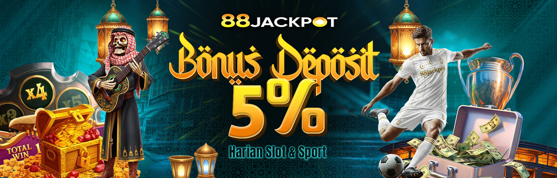 PROMO BONUS DEPOSIT HARIAN 5%	